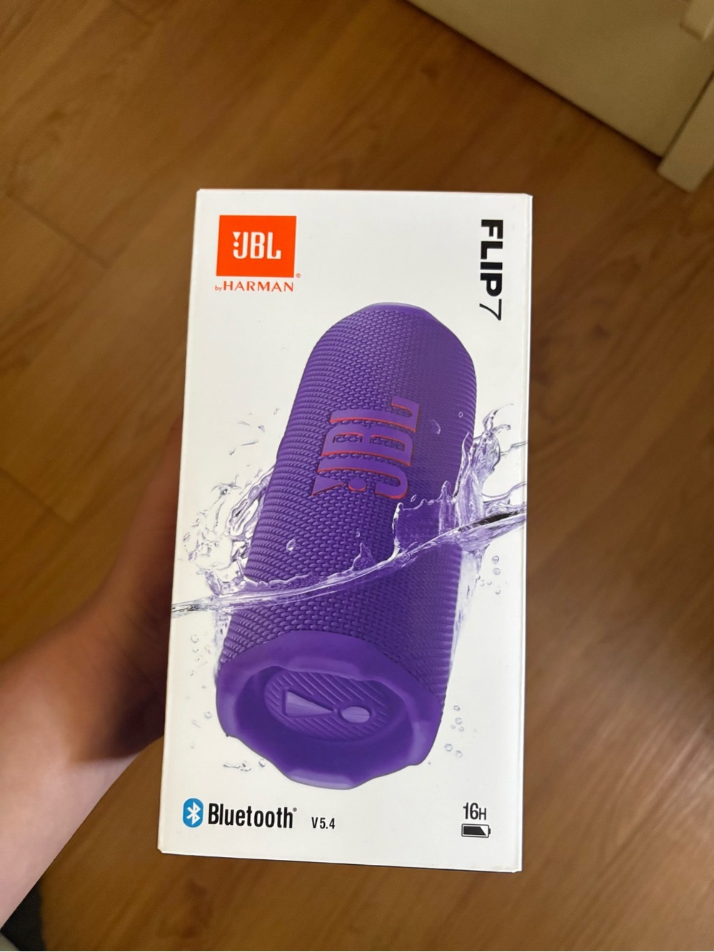 JBL Flip 7 Portable Bluetooth Speaker - Purple
